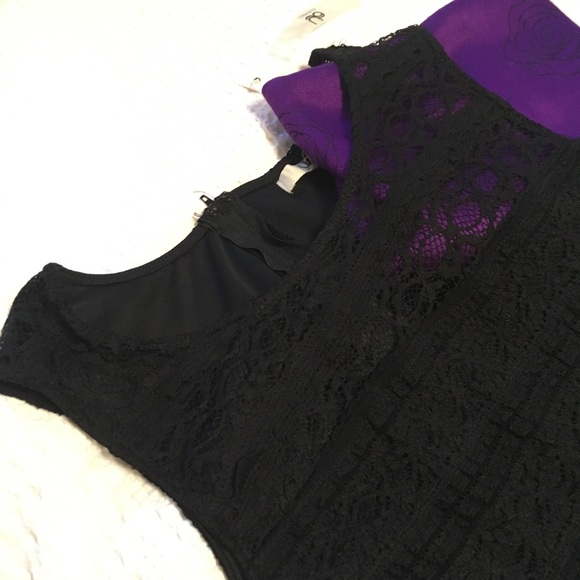Ya Los Angeles Sleeveless Black Knit Dress NWT - Picture 5 of 6